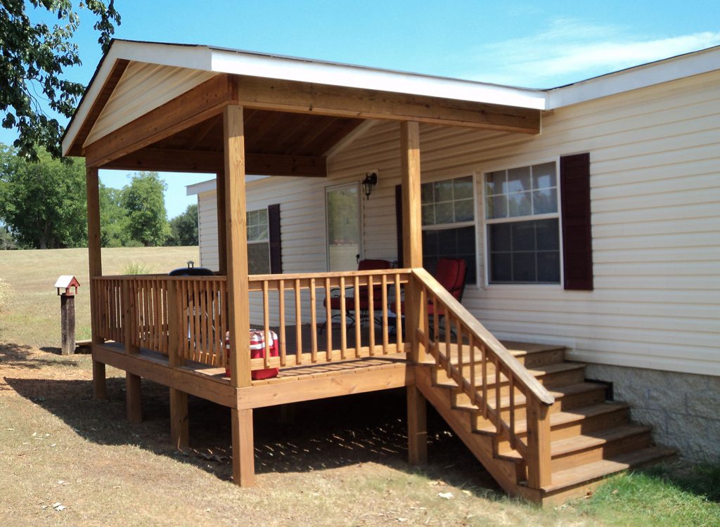 Attach A Porch Roof To A Mobile Home 