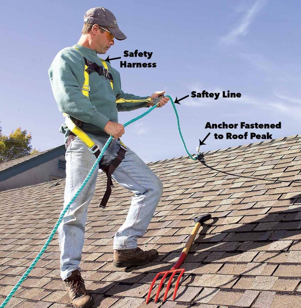 How To Use A Safety Harness For Roofing