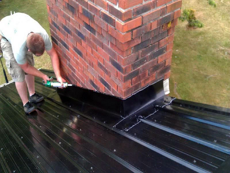 How To Seal A Metal Roof Around A Chimney? [Step-By-Step Guide]