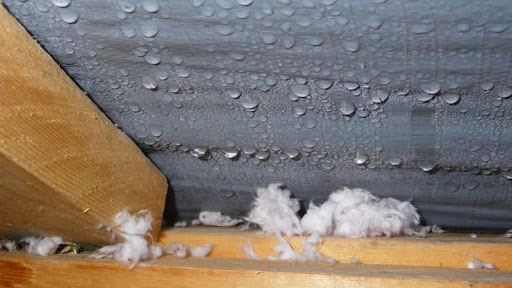 how to stop condensation on steel roof sheets