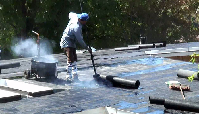 How To Tar A Roof